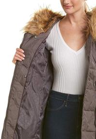 img 1 attached to Cole Haan Womens Taffeta Quilted Women's Clothing for Coats, Jackets & Vests