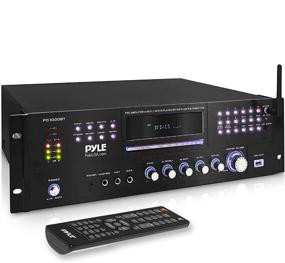img 4 attached to Pyle PD1000BT: 4 Channel Pre Amplifier Receiver with 1000 Watt Rack Mount Bluetooth Home Theater System