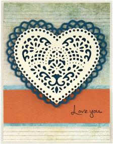 img 3 attached to ✂️ Unlock Your Creativity with Spellbinders S5-204 Shapeabilities Lace Hearts Die Templates