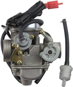 img 4 attached to 🛵 High-Performance GOOFIT PD24J Carburetor for GY6 150cc ATV Scooter with 157QMJ Engine