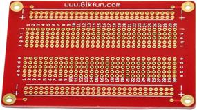 img 2 attached to Gikfun Solderable Breadboard 5PCS Kit with Gold Plated Finish - DIY Proto Board PCB for Arduino (GK1007)