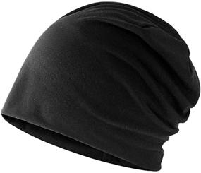 img 3 attached to 🎩 ICSTH Unisex Cotton Sleep Cap | Soft Beanie Street Dancer Hat | Watch Hat