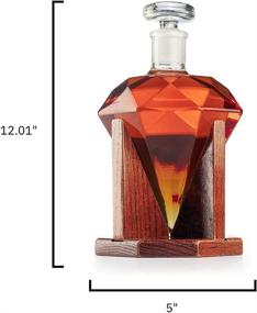 img 2 attached to Diamond Decanter Whiskey Wine Savant