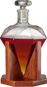 img 3 attached to Diamond Decanter Whiskey Wine Savant