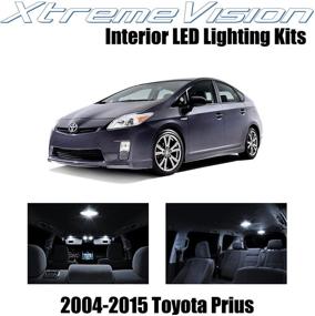 img 4 attached to 🚗 Upgrade your Toyota Prius with XtremeVision's Pure White Interior LED Kit (2004-2015) – Includes 8 Pieces and Installation Tool