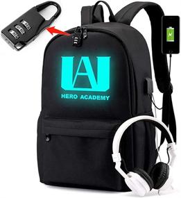 img 1 attached to PIESWEETY Luminous Backpack Charging Password