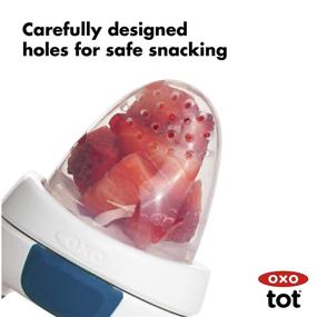 img 3 attached to 🍼 OXO Tot Silicone Self-Feeder: Innovative Feeding Solution for Self-feeding Babies