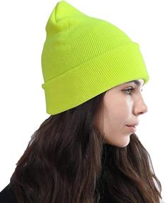 img 2 attached to UIEGAR Beanie Women Cuffed Winter Outdoor Recreation