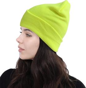 img 1 attached to UIEGAR Beanie Women Cuffed Winter Outdoor Recreation