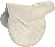 intrepid international shaped double back english saddle pad logo