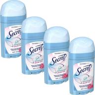 💦 secret invisible solid powder fresh anti-perspirant deodorant - pack of 4 (1.60 oz) logo