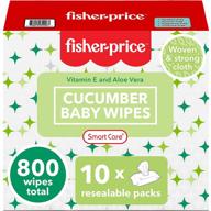 салфетки smart care fisher price с огурцом логотип