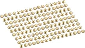 img 2 attached to 💎 Beadalon 144-Piece 5-MM Round Memory Wire End Cap in Gold Plate: The Ultimate Accessory for Jewelry Making