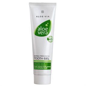 img 2 attached to 🌿 Aloe Vera Tooth Gel for Extra Freshness: Fluoride-Free Toothpaste by LR Germany - 100 Ml - Enhanced Dental Cleaning with Echinacea - 1 Piece