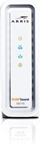 img 2 attached to 🔌 ARRIS Surfboard SB6190 DOCSIS 3.0 32x8 Cable Modem White - Spectrum, Cox, Xfinity & Others Approved (Renewed)