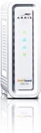 🔌 arris surfboard sb6190 docsis 3.0 32x8 cable modem white - spectrum, cox, xfinity & others approved (renewed) logo
