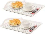 🍽️ multipurpose anti-slip rectangle serving tray for breakfast and beyond логотип