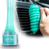 🧼 keyboard & car cleaning gel: cleaner putty tool for pc tablet laptop, car vents & interiors, home, printers, electronics – dust & pet hair remover logo