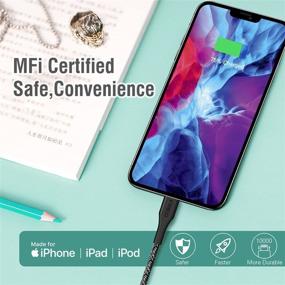 img 1 attached to 💡 High-Quality FRIEQ Lightning Certified Chargers to Empower Your Devices