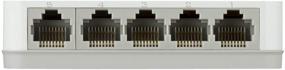 img 3 attached to 🔌 D-Link 5 портовый неуправляемый гигабитный коммутатор Ethernet - компактный дизайн вставить и работать, белый (GO-SW-5G)
