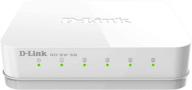 🔌 d-link 5 port unmanaged gigabit ethernet switch - plug & play compact design, white (go-sw-5g) logo