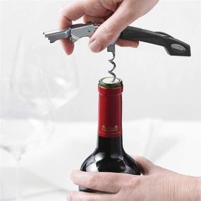 img 2 attached to 🍾 Trudeau Turbo Dual Lever Corkscrew