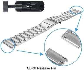 img 1 attached to Compatible For Tinwoo Smartwatch Bands