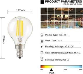 img 3 attached to 🔌 MD Lighting Candelabra Incandescent Bulb Replacement