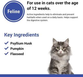 img 1 attached to 🐱 Premium Cat Hairball Aid Supplement for Cats – Promotes Pet Health Against Hairballs – Infused with Pumpkin, Psyllium Husk – 50 Ct. Soft Chews