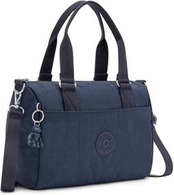 img 3 attached to Stylish Kipling Folki Medium Handbag Carmine: Top-Handle Bags for Women's Handbags & Wallets