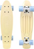 🛹 compact and durable: cal 7 22-inch complete mini cruiser plastic skateboard logo