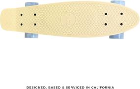 img 3 attached to 🛹 Compact and Durable: Cal 7 22-inch Complete Mini Cruiser Plastic Skateboard