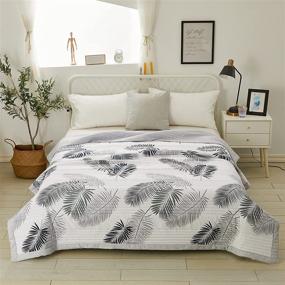 img 4 attached to Perkily Lightweight Comforter Breathable Comfortable