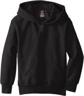 👕 hanes x-large boys' smart fleece pullover: fashion hoodies & sweatshirts logo