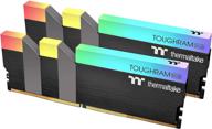 thermaltake toughram rgb ddr4 3600mhz 16gb: syncable 💡 rgb memory with alexa and razer chroma support - r009d408gx2-3600c18b логотип