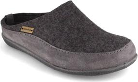 img 1 attached to HAFLINGER Blizzard Skane Mule Grey