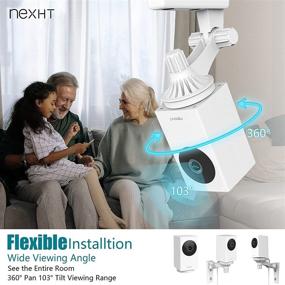 img 3 attached to 📷 NexHT 1080P Indoor Wi-Fi Smart Camera with Night Vision, Motion Detection and 2-Way Audio (86336) - Ideal for Monitoring Baby, Elderly, and Pets with Pan, Tilt & Zoom Capabilities