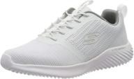 skechers mens bounder training white men's shoes and fashion sneakers логотип