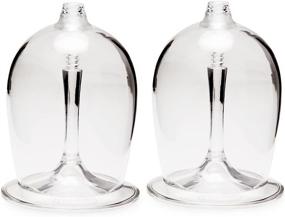 img 3 attached to 🍷 GSI Outdoors Nesting Wine Glass Set: Compact and Lightweight Storage Solution for Car Camping or RVing