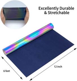 img 3 attached to 🧵 Revamp Your Sewing Projects with LUKGELYAM Reflective Holographic Chameleon Silhouette Sewing