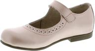 👞 footmates custom fit slip resistant non marking outsoles girls' flats shoes logo