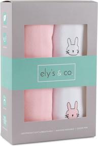 img 3 attached to 🐰 Ely's & Co. Wearable Blanket Baby Sleep Bag Bunnies 2-Pack - 100% Cotton, Pink, 6-12 Months