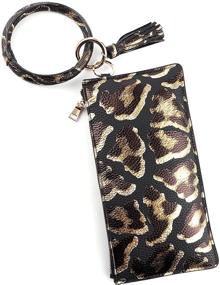 img 4 attached to Forst Leather Keychian Bracelet Wristlet Women's Handbags & Wallets