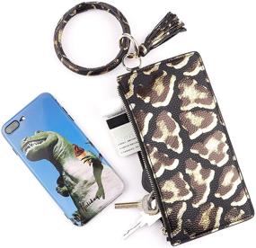 img 3 attached to Forst Leather Keychian Bracelet Wristlet Women's Handbags & Wallets
