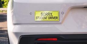 img 3 attached to Student Driver Yellow Magnet Sticker