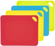 cutting boards set homewares multicolored logo