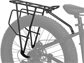 img 2 attached to 🚲 Black Rambo Bikes R150: Extra Large Cargo/Luggage Rear Bike Rack