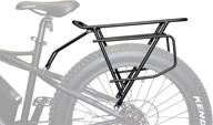 🚲 black rambo bikes r150: extra large cargo/luggage rear bike rack logo