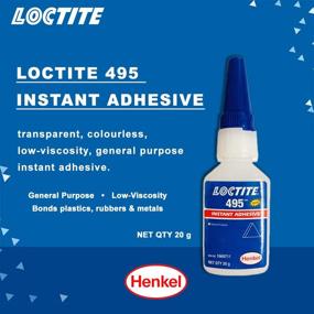 img 3 attached to 🔒 Genuine Loctite 495 Adhesive by Henkel