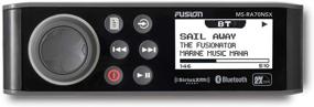 img 1 attached to 🚤 Fusion MS-RA70NSX: The Ultimate SiriusXM-Ready Marine Entertainment System with NMEA 2000 Integration